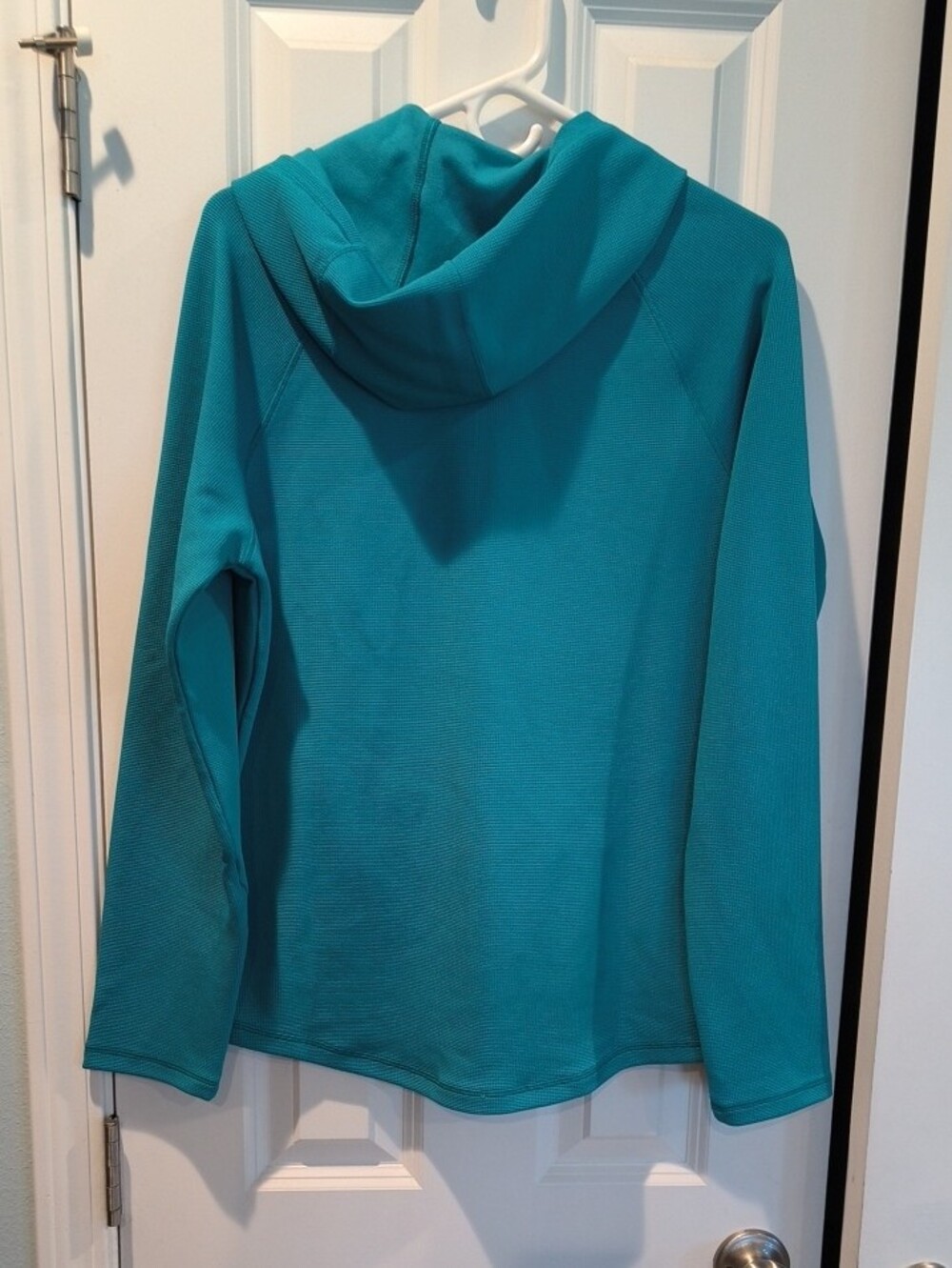 all in motion Men's Teal Crewneck Hoodie Sweater - Picture 4 of 4